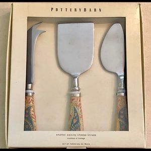 Pottery Barn Cheese Knives (New)